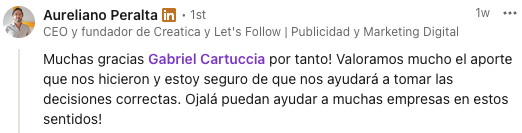 Testimonio de Aureliano Peralta